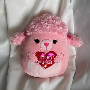 Squishmallows Valentine's Chloe 8” the Poodle Dog